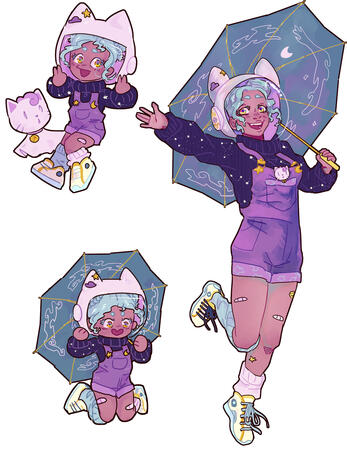 Space gorl